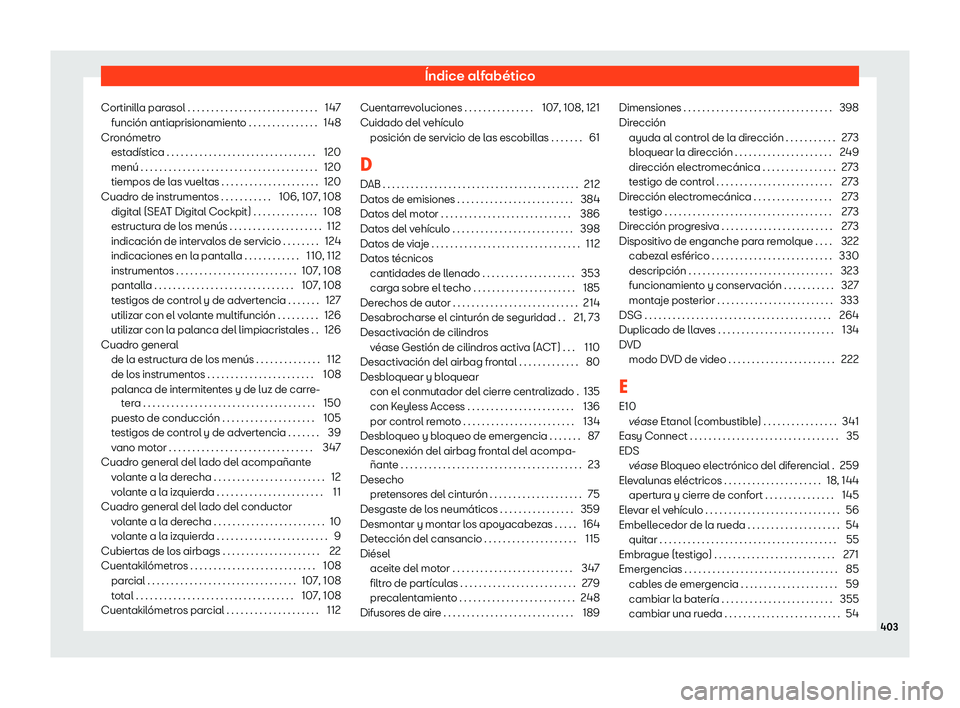 Seat Leon 2018 Manual de instrucciones (in Spanish) Seat Leon 2018 Manual de instrucciones (in Spanish)