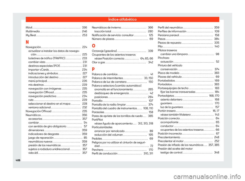 Seat Leon 2018 Manual de instrucciones (in Spanish) Seat Leon 2018 Manual de instrucciones (in Spanish)
