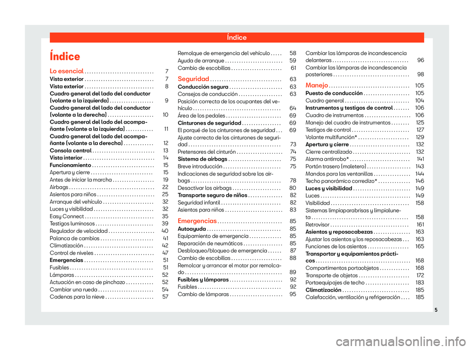 Seat Leon Sportstourer 2018  Manual de instrucciones (in Spanish) 