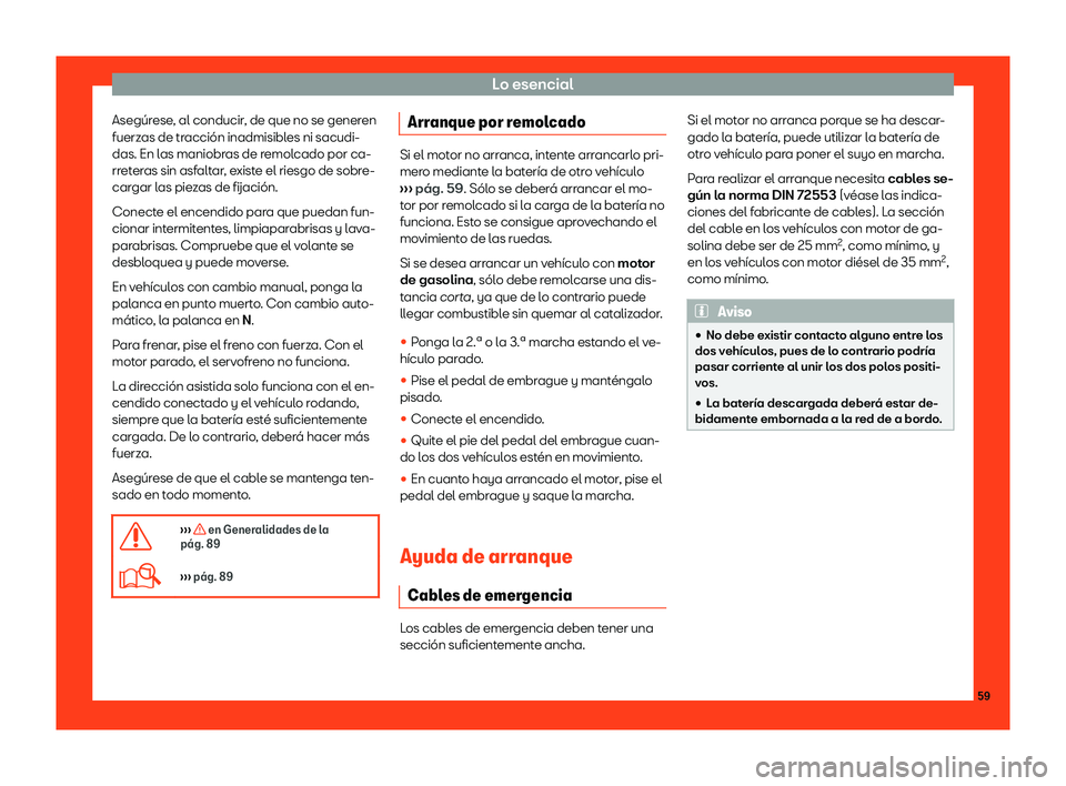 Seat Leon Sportstourer 2018  Manual de instrucciones (in Spanish) Lo esencial
Aseg