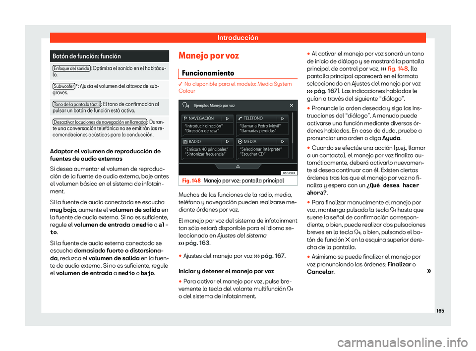 Seat Arona 2019  Manual de instrucciones (in Spanish) Introducci