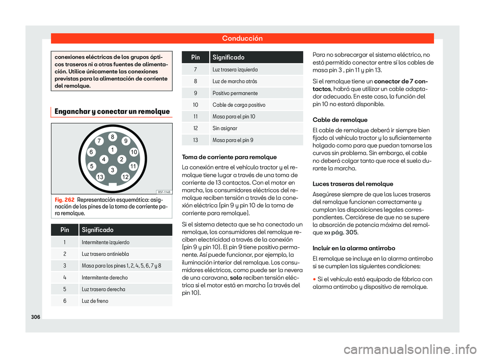 Seat Arona 2019  Manual de instrucciones (in Spanish) Conducci
