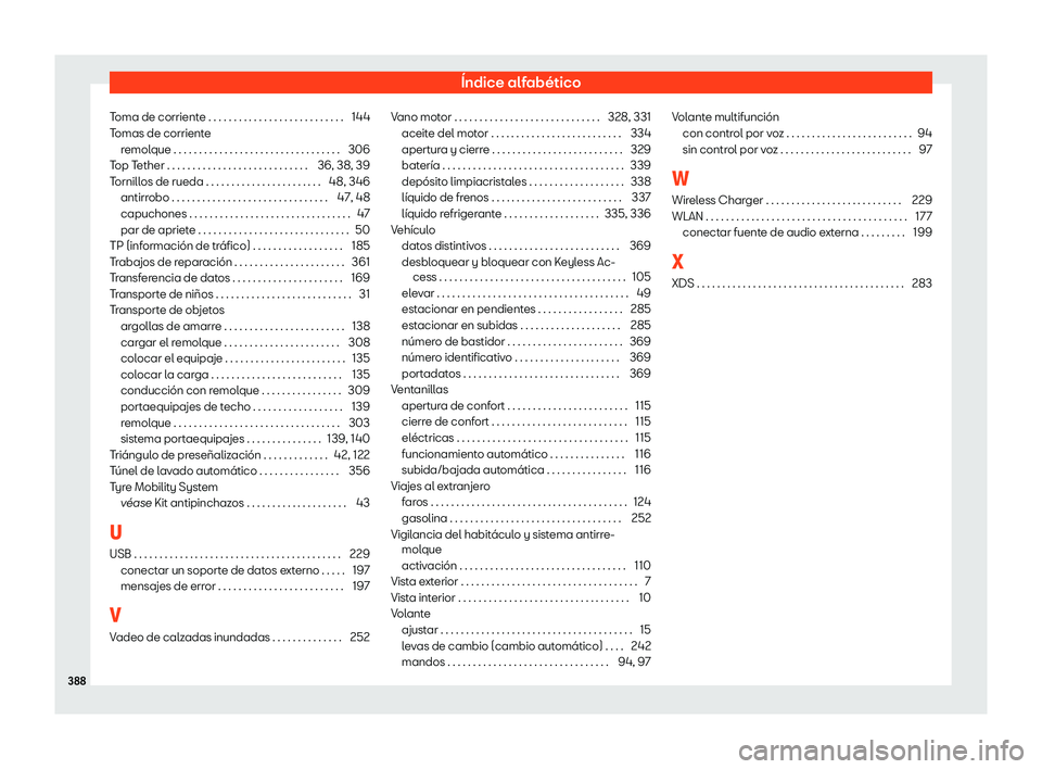 Seat Arona 2019 Manual de instrucciones (in Spanish) Seat Arona 2019 Manual de instrucciones (in Spanish)