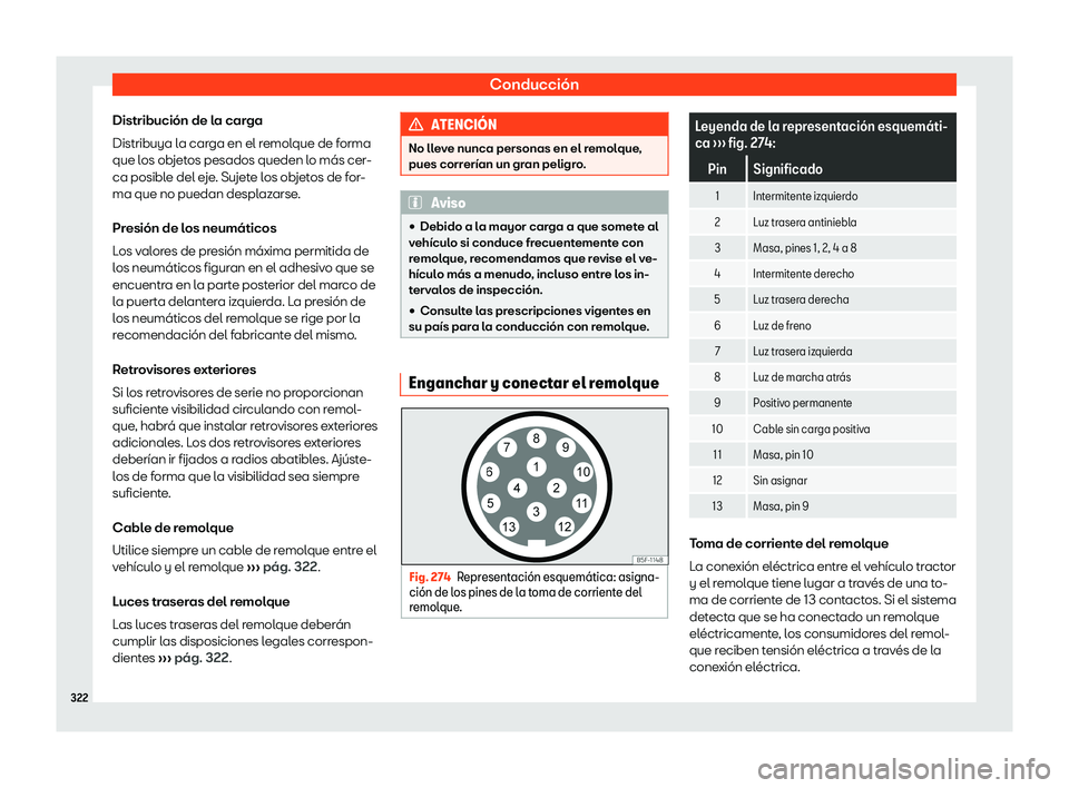 Seat Arona 2018  Manual de instrucciones (in Spanish) Conducci