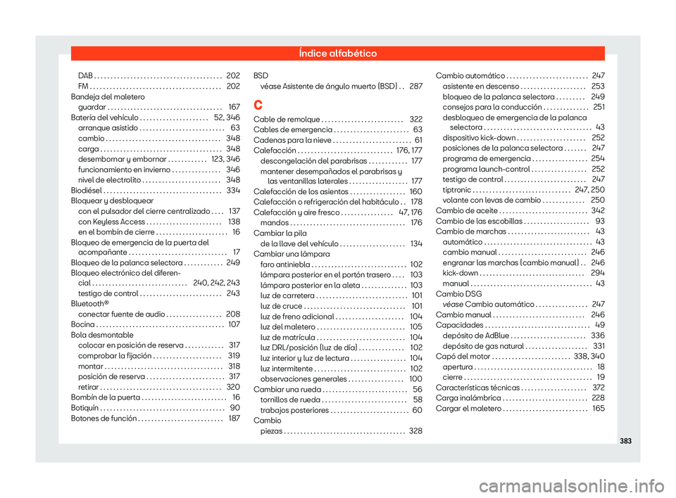 Seat Arona 2018  Manual de instrucciones (in Spanish) 