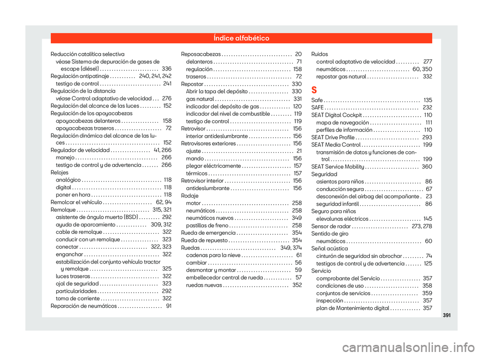 Seat Arona 2018  Manual de instrucciones (in Spanish) 