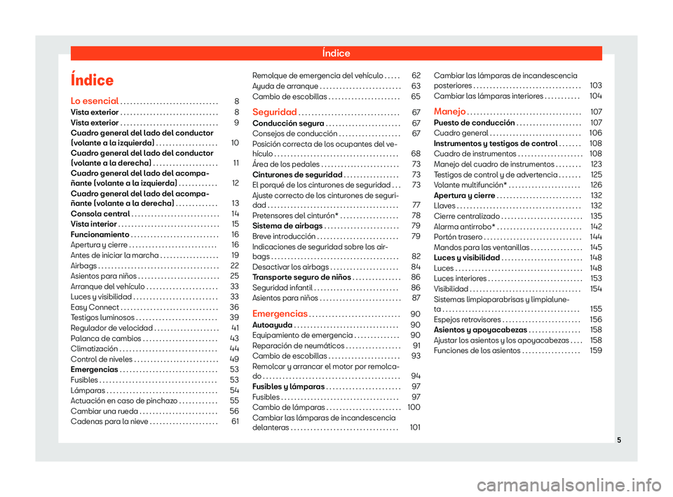 Seat Arona 2018  Manual de instrucciones (in Spanish) 