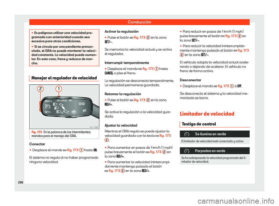 Seat Ateca 2020  Manual de instrucciones (in Spanish) Conducción
