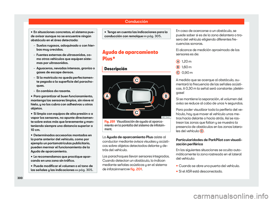 Seat Ateca 2020  Manual de instrucciones (in Spanish) Conducción
