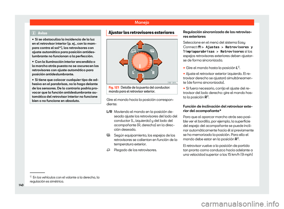 Seat Ateca 2019  Manual de instrucciones (in Spanish) Manejo
Aviso
