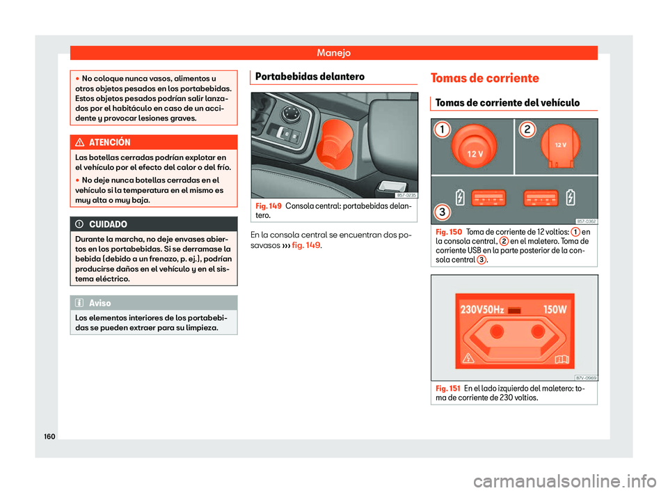 Seat Ateca 2019  Manual de instrucciones (in Spanish) Manejo
