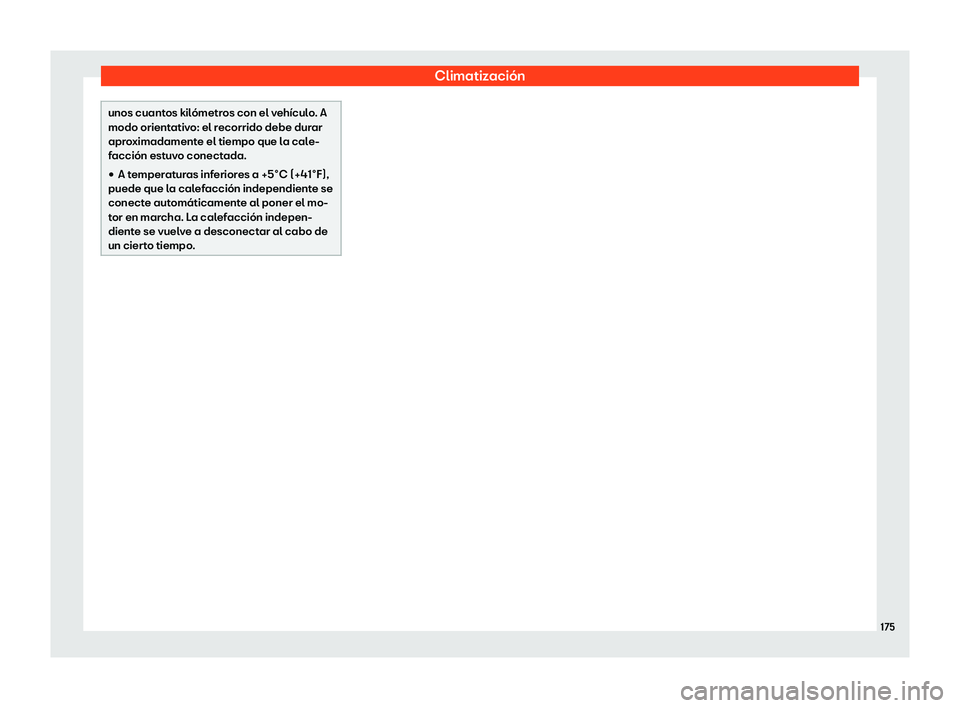 Seat Ateca 2019  Manual de instrucciones (in Spanish) Climatizaci