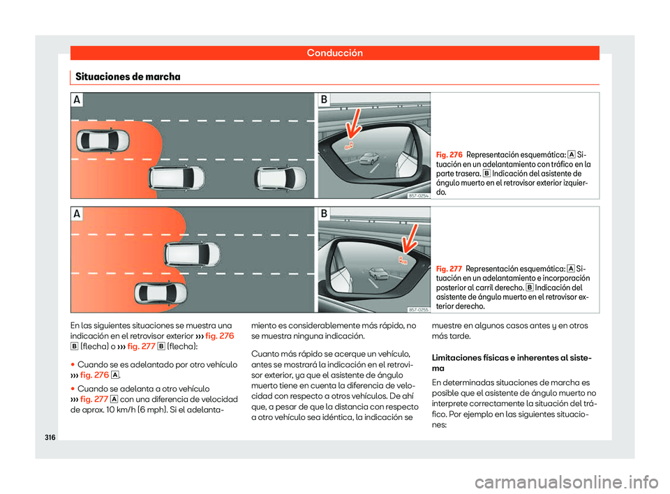 Seat Ateca 2019  Manual de instrucciones (in Spanish) Conducci