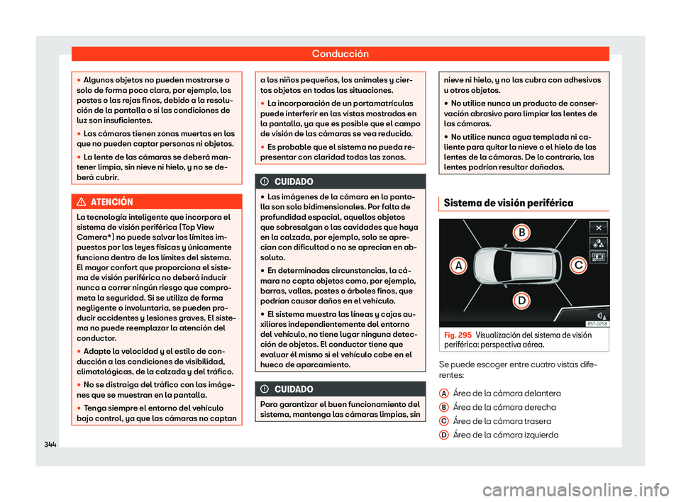Seat Ateca 2019 Manual de instrucciones (in Spanish) Conducci Seat Ateca 2019 Manual de instrucciones (in Spanish) Conducci