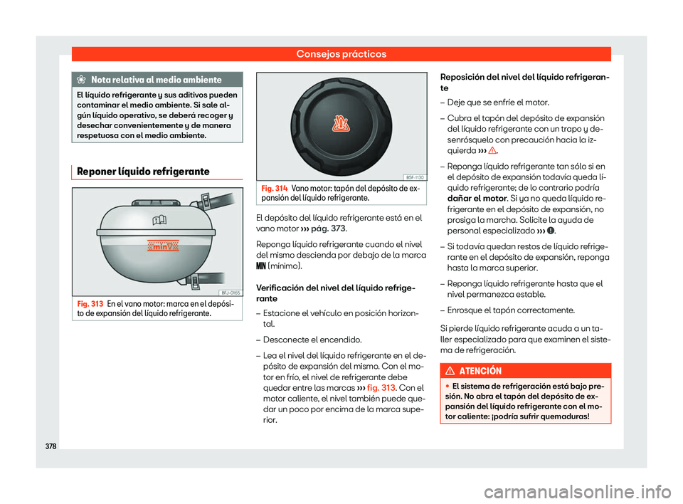 Seat Ateca 2019 Manual de instrucciones (in Spanish) Consejos pr Seat Ateca 2019 Manual de instrucciones (in Spanish) Consejos pr