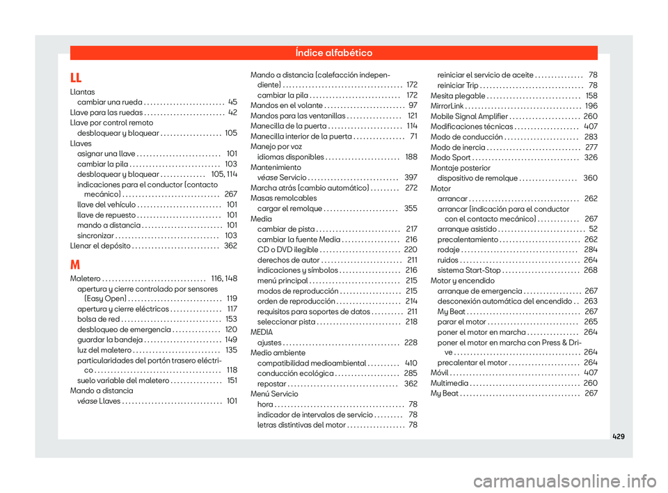 Seat Ateca 2019  Manual de instrucciones (in Spanish) 