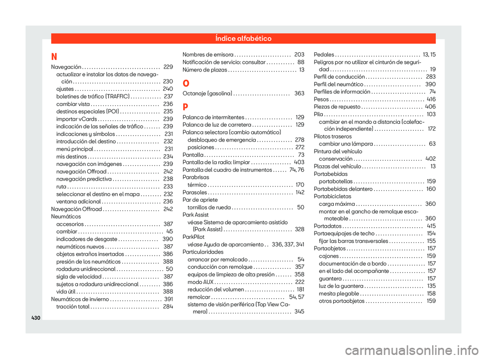 Seat Ateca 2019  Manual de instrucciones (in Spanish) 