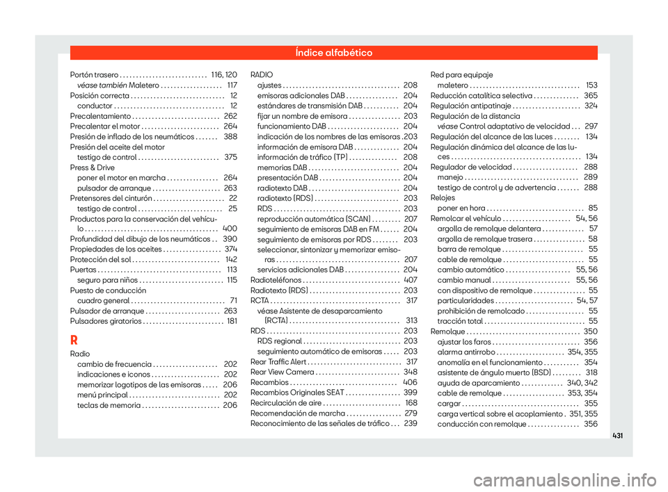 Seat Ateca 2019  Manual de instrucciones (in Spanish) 