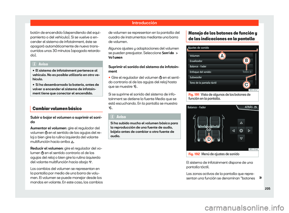 Seat Ateca 2018 Manual de instrucciones (in Spanish) Introducci Seat Ateca 2018 Manual de instrucciones (in Spanish) Introducci