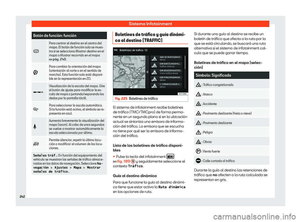 Seat Ateca 2018  Manual de instrucciones (in Spanish) Sistema Infotainment
Bot