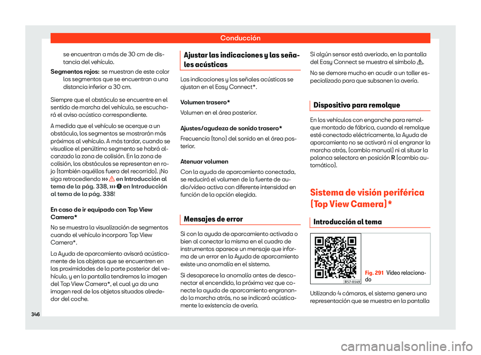 Seat Ateca 2018  Manual de instrucciones (in Spanish) Conducci