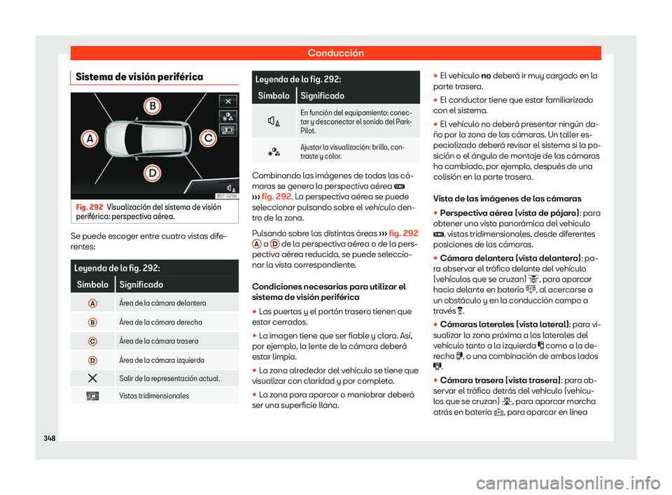 Seat Ateca 2018  Manual de instrucciones (in Spanish) Conducci