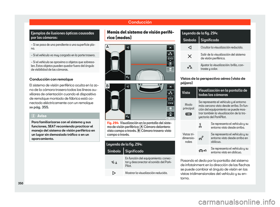 Seat Ateca 2018  Manual de instrucciones (in Spanish) Conducci
