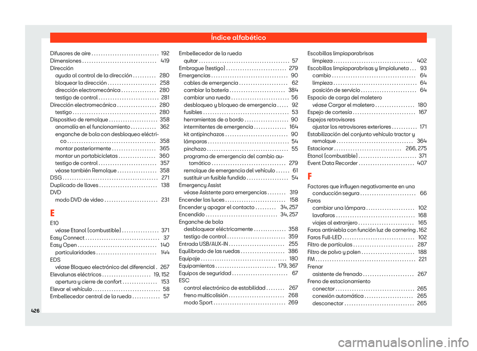 Seat Ateca 2018  Manual de instrucciones (in Spanish) 