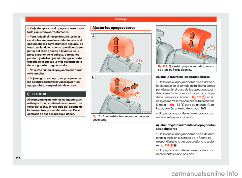 Seat Alhambra 2019  Manual de instrucciones (in Spanish) Manejo
