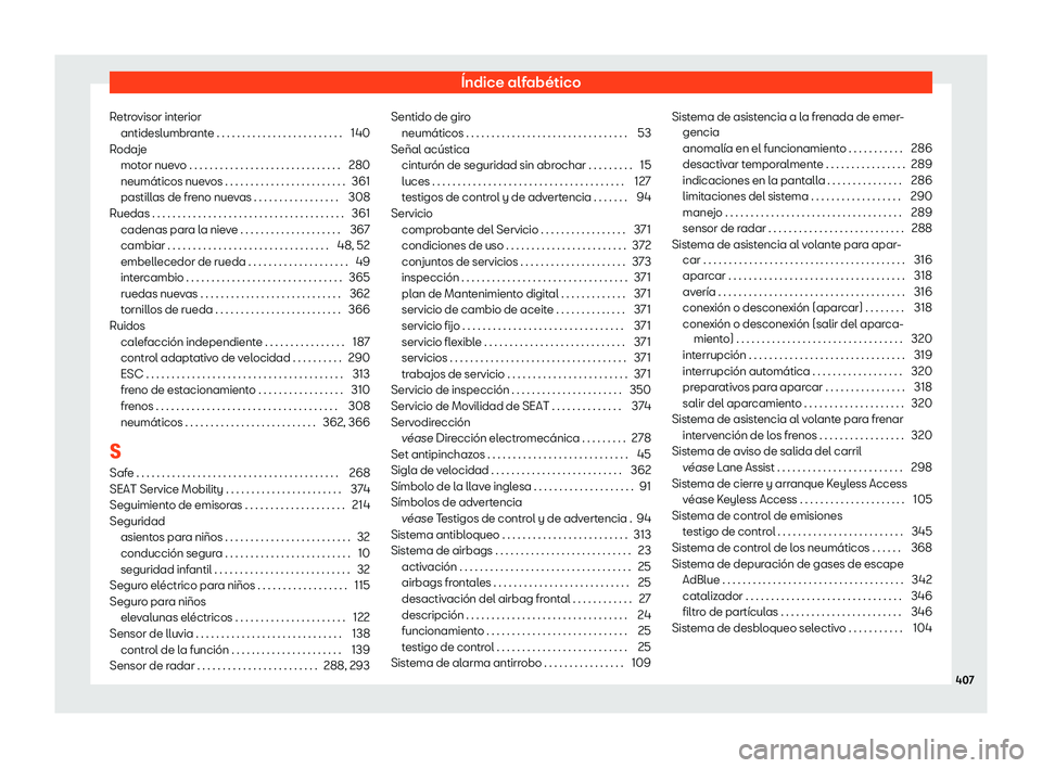 Seat Alhambra 2019 Manual de instrucciones (in Spanish) Seat Alhambra 2019 Manual de instrucciones (in Spanish)