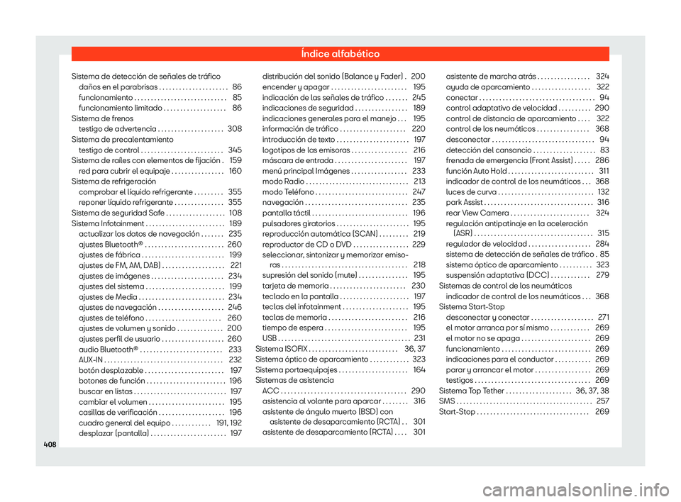 Seat Alhambra 2019 Manual de instrucciones (in Spanish) Seat Alhambra 2019 Manual de instrucciones (in Spanish)