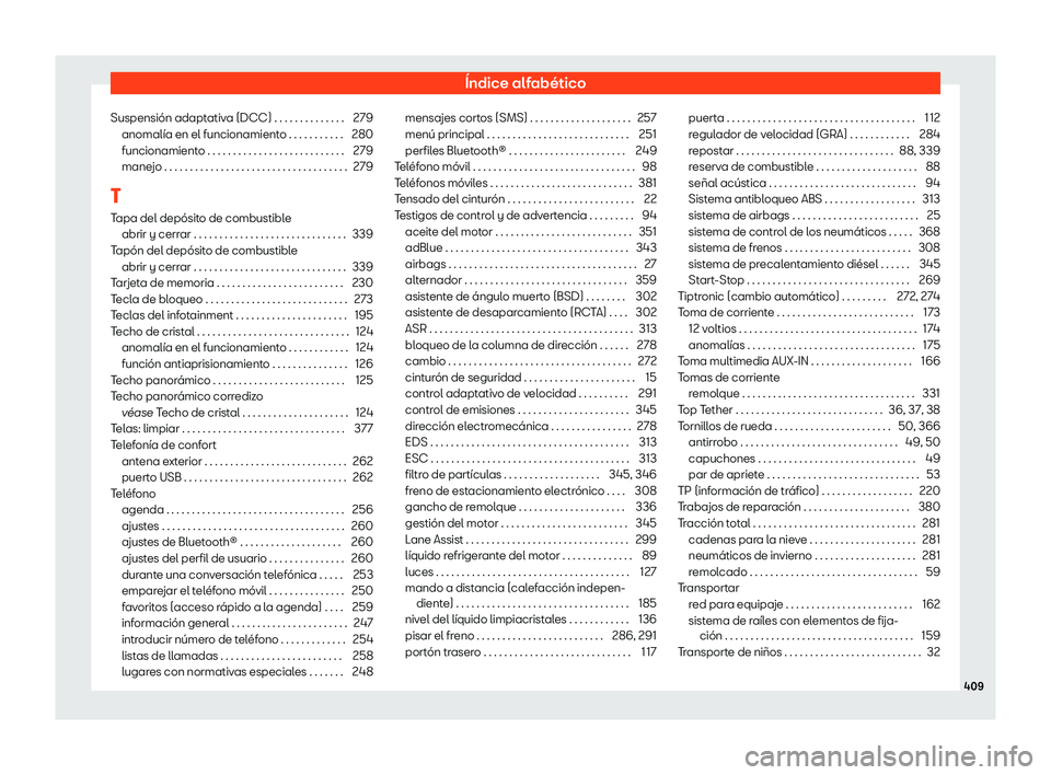 Seat Alhambra 2019  Manual de instrucciones (in Spanish) 