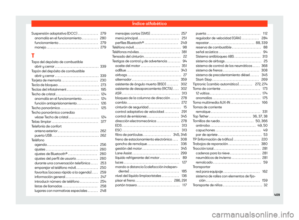 Seat Alhambra 2019  Manual de instrucciones (in Spanish) 