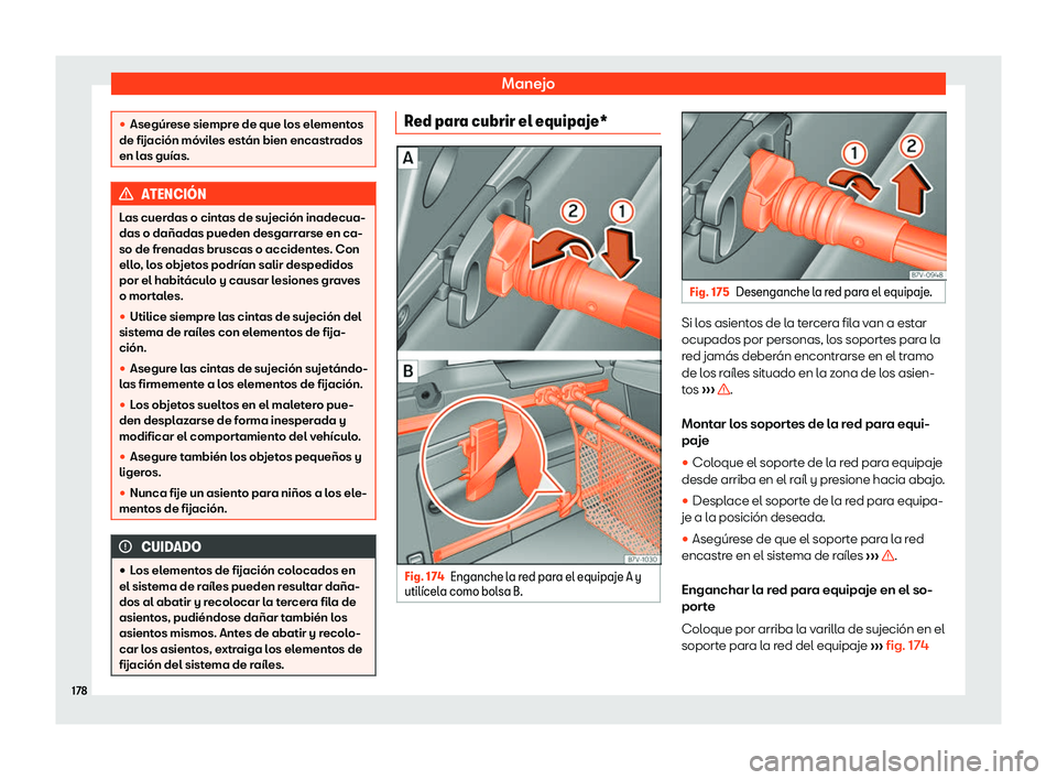Seat Alhambra 2018  Manual de instrucciones (in Spanish) Manejo
