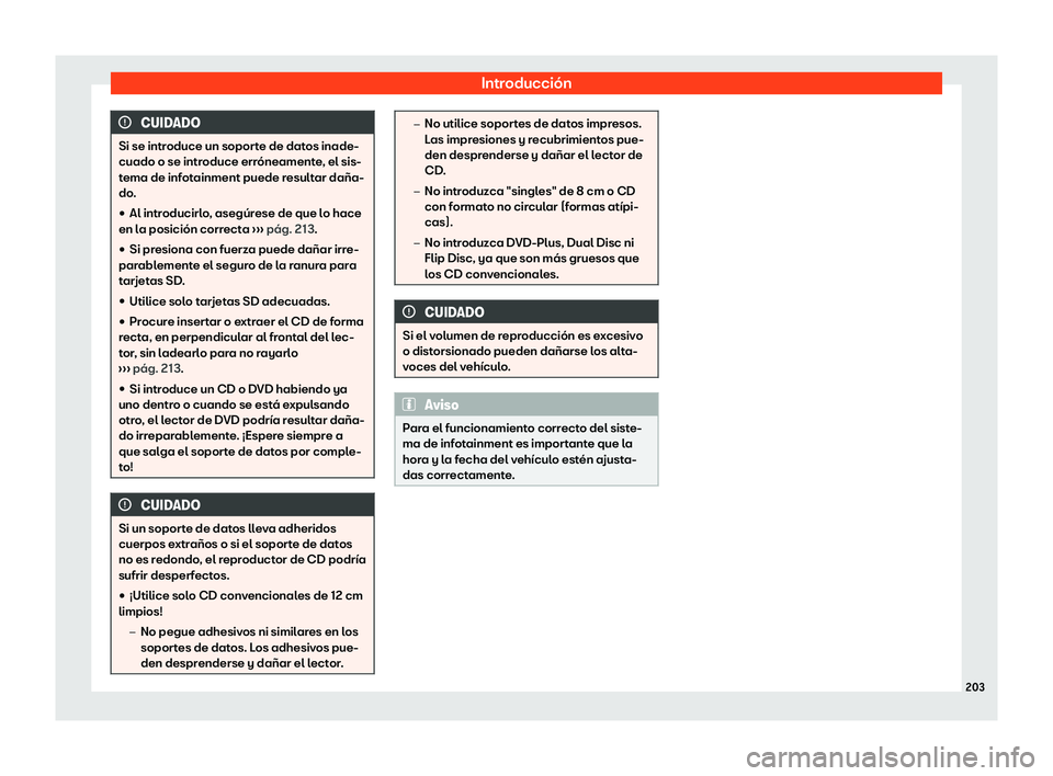 Seat Alhambra 2018  Manual de instrucciones (in Spanish) Introducci