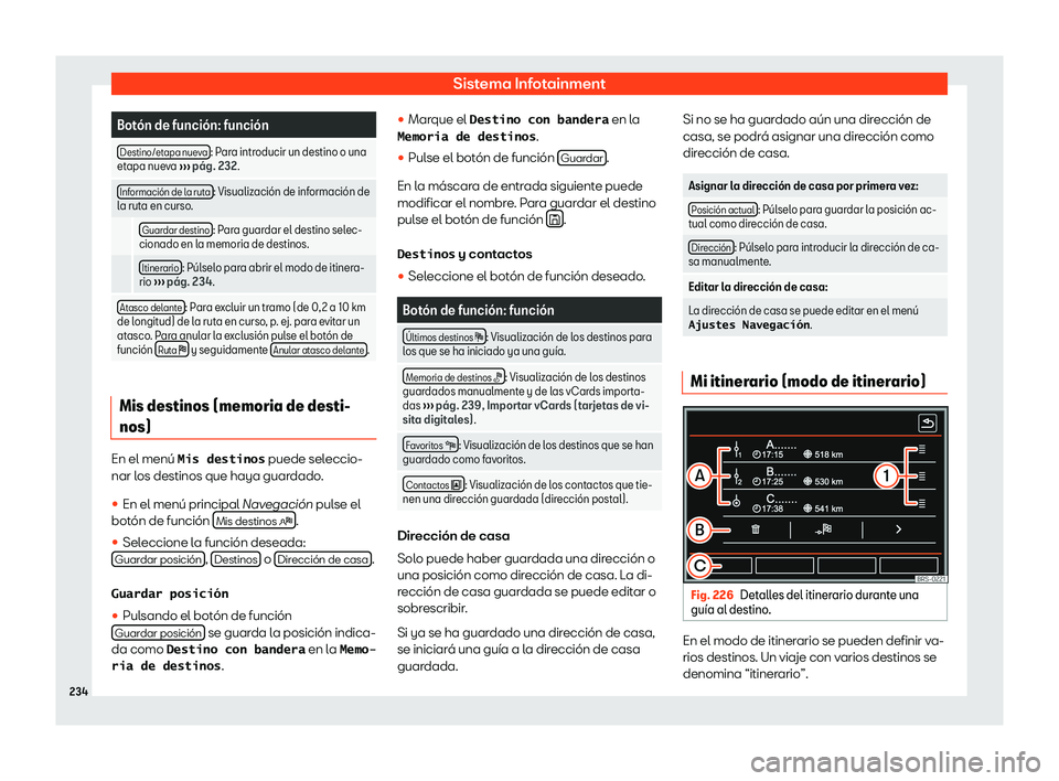 Seat Alhambra 2018 Manual de instrucciones (in Spanish) Sistema Infotainment
Bot Seat Alhambra 2018 Manual de instrucciones (in Spanish) Sistema Infotainment
Bot