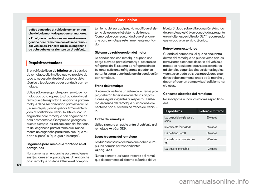 Seat Alhambra 2018  Manual de instrucciones (in Spanish) Conducci