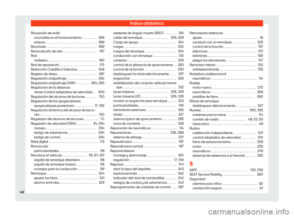 Seat Alhambra 2018  Manual de instrucciones (in Spanish) 