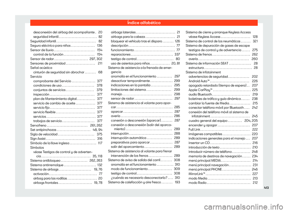Seat Alhambra 2018  Manual de instrucciones (in Spanish) 