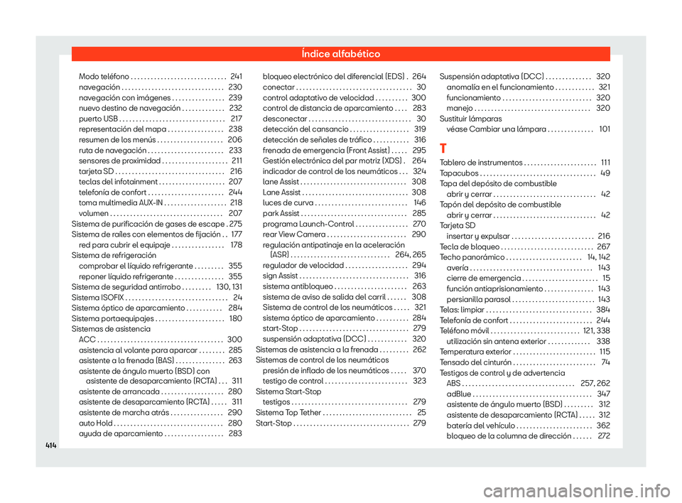 Seat Alhambra 2018  Manual de instrucciones (in Spanish) 