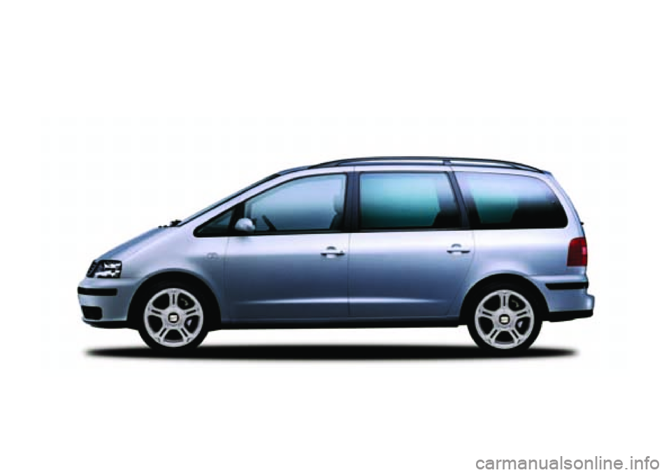 Seat Alhambra 2006 Manual de instrucciones (in Spanish) Seat Alhambra 2006 Manual de instrucciones (in Spanish)
