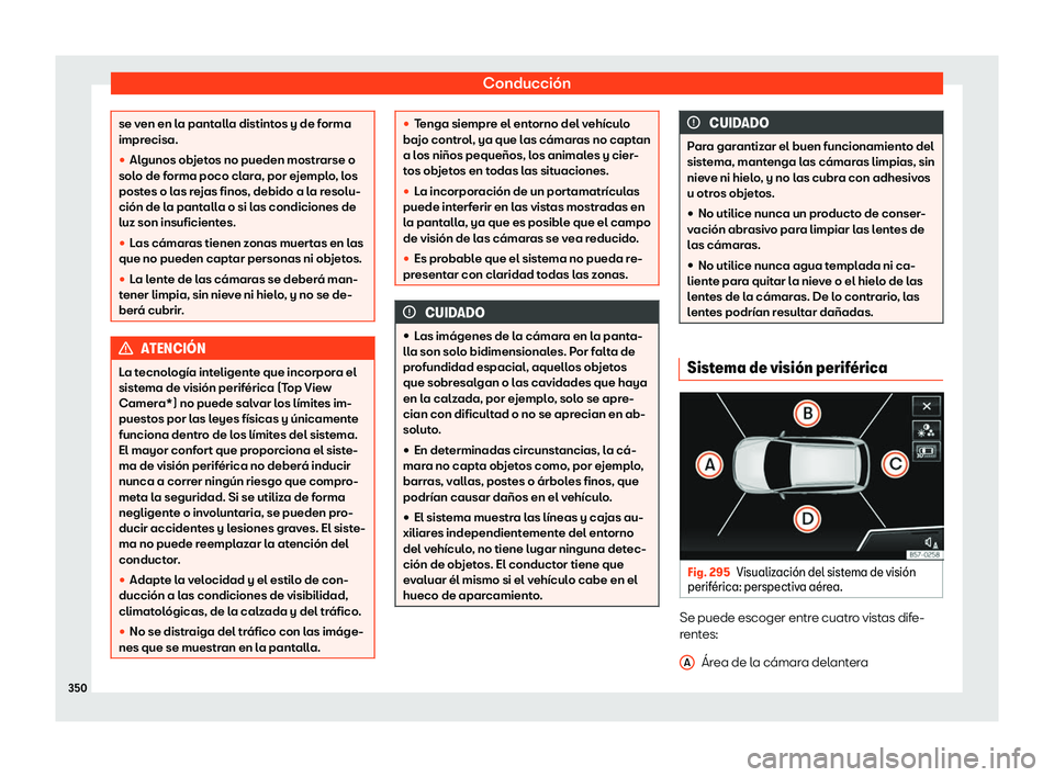 Seat Tarraco 2019  Manual de instrucciones (in Spanish) Conducci