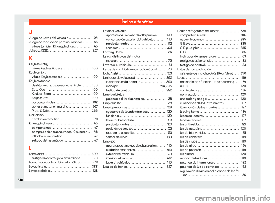 Seat Tarraco 2019 Manual de instrucciones (in Spanish) Seat Tarraco 2019 Manual de instrucciones (in Spanish)