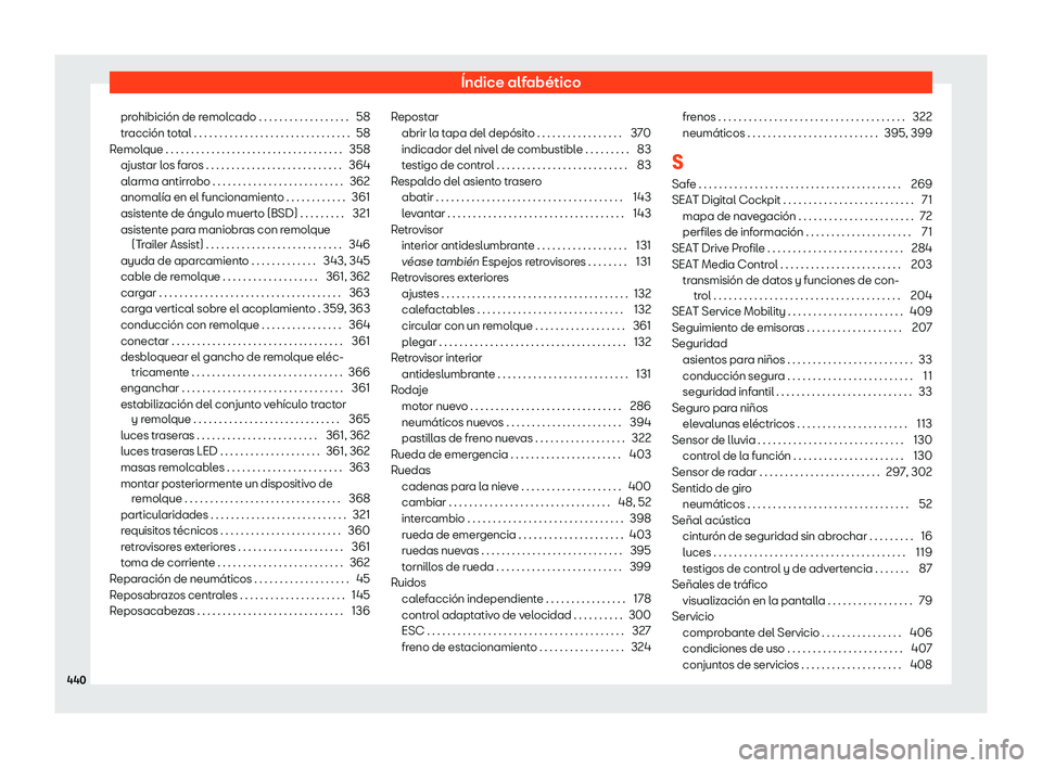Seat Tarraco 2019  Manual de instrucciones (in Spanish) 