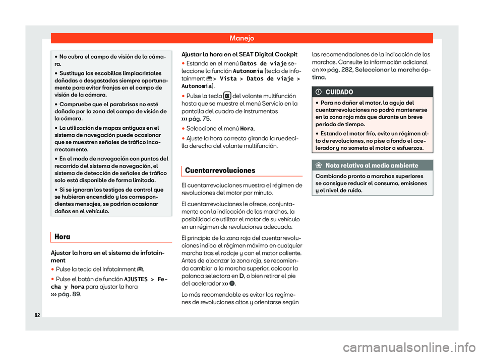 Seat Tarraco 2019  Manual de instrucciones (in Spanish) Manejo

