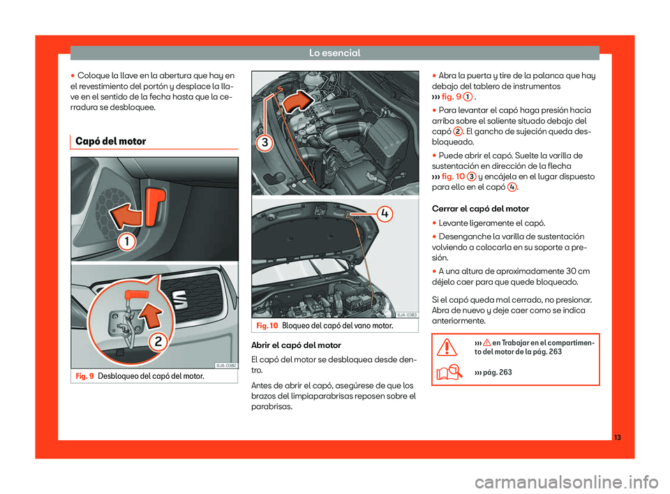 Seat Toledo 2018  Manual de instrucciones (in Spanish) Lo esencial

