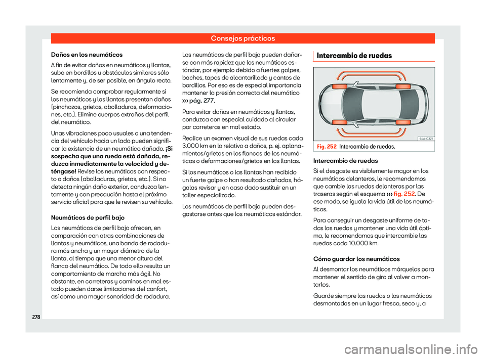 Seat Toledo 2018 Manual de instrucciones (in Spanish) Consejos pr Seat Toledo 2018 Manual de instrucciones (in Spanish) Consejos pr