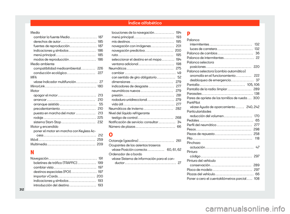 Seat Toledo 2018  Manual de instrucciones (in Spanish) 