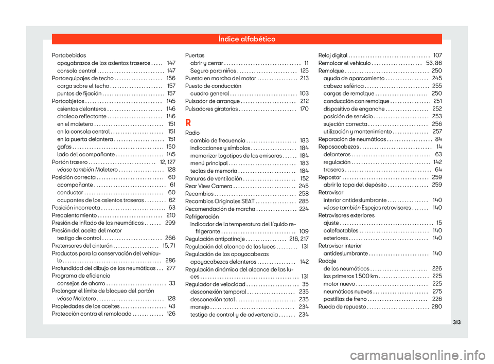 Seat Toledo 2018  Manual de instrucciones (in Spanish) 