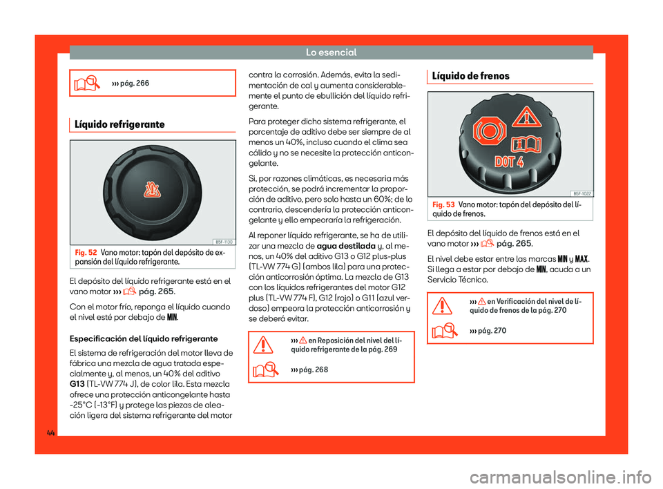 Seat Toledo 2018  Manual de instrucciones (in Spanish) Lo esencial
� 